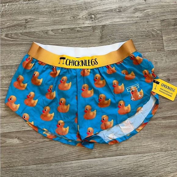 Kids Duck Print Shorts - Blue - Picture 1 of 6